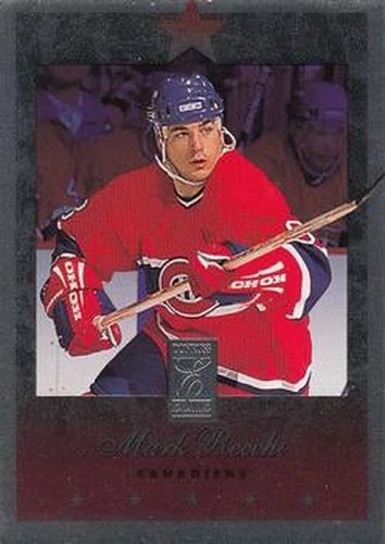 #103 Mark Recchi - Montreal Canadiens - 1995-96 Donruss Elite Hockey