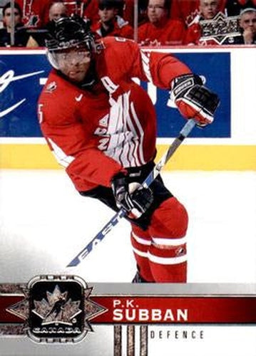 #103 P.K. Subban - Canada - 2017-18 Upper Deck Canadian Tire Team Canada Hockey