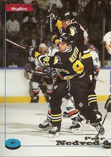 #103 Petr Nedved - Pittsburgh Penguins - 1996-97 SkyBox Impact Hockey