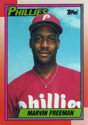 #103 Marvin Freeman - Philadelphia Phillies - 1990 Topps Baseball