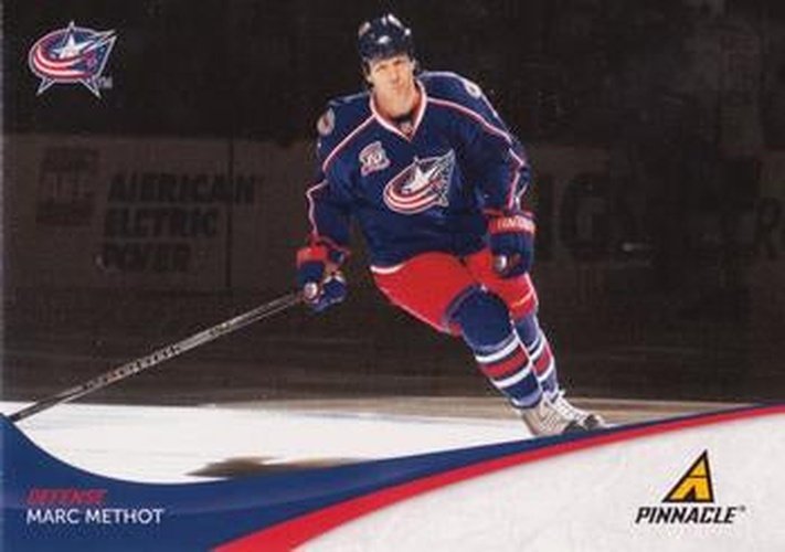 #103 Marc Methot - Columbus Blue Jackets - 2011-12 Panini Pinnacle Hockey