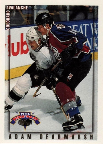 #103 Adam Deadmarsh - Colorado Avalanche - 1996-97 Topps NHL Picks Hockey