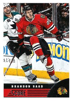 #103 Brandon Saad - Chicago Blackhawks - 2013-14 Score Hockey