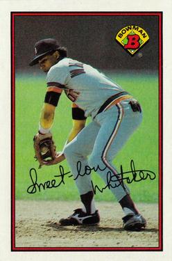 #103 Lou Whitaker - Detroit Tigers - 1989 Bowman Baseball