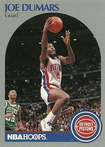 #103 Joe Dumars - Detroit Pistons - 1990-91 Hoops Basketball