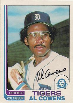#103 Al Cowens - Detroit Tigers - 1982 O-Pee-Chee Baseball