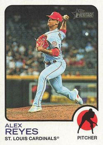 #103 Alex Reyes - St. Louis Cardinals - 2022 Topps Heritage Baseball