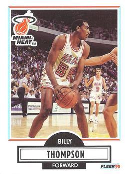 #103 Billy Thompson - Miami Heat - 1990-91 Fleer Basketball