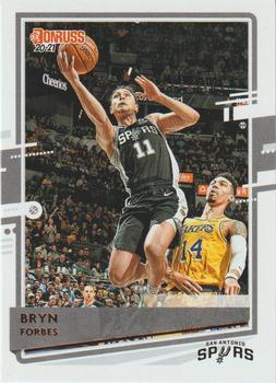 #103 Bryn Forbes - San Antonio Spurs - 2020-21 Donruss Basketball