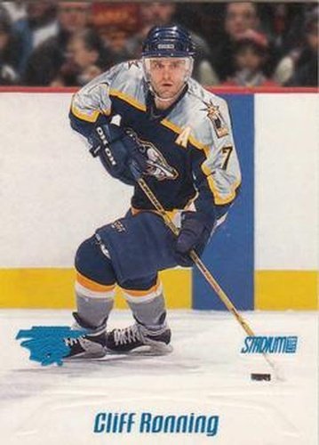 #103 Cliff Ronning - Nashville Predators - 1999-00 Stadium Club Hockey