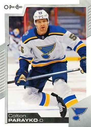 #103 Colton Parayko - St. Louis Blues - 2020-21 O-Pee-Chee Hockey