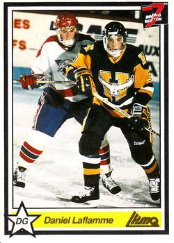 #103 Daniel Laflamme - Beauport Harfangs - 1990-91 7th Inning Sketch QMJHL Hockey