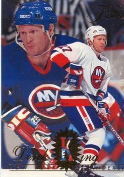 #103 Derek King - New York Islanders - 1994-95 Flair Hockey