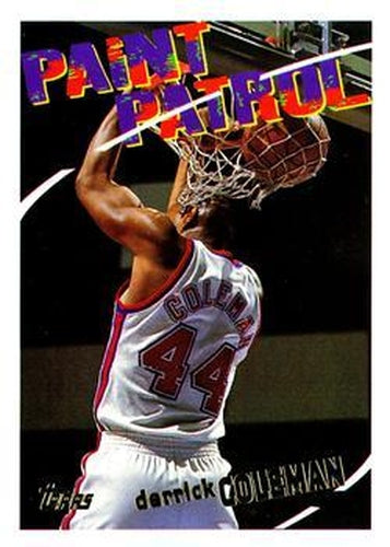 #103 Derrick Coleman - New Jersey Nets - 1994-95 Topps Basketball