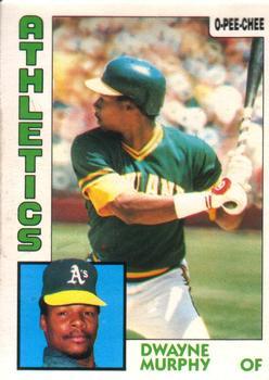 #103 Dwayne Murphy - Oakland Athletics - 1984 O-Pee-Chee Baseball