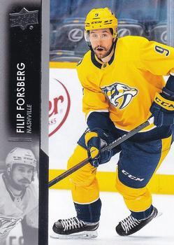 #103 Filip Forsberg - Nashville Predators - 2021-22 Upper Deck Hockey