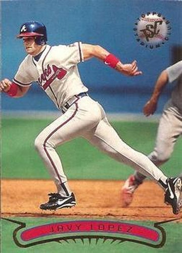 #103 Javy Lopez - Atlanta Braves - 1996 Stadium Club Baseball