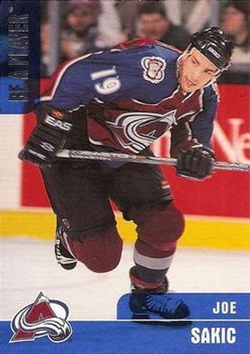 #103 Joe Sakic - Colorado Avalanche - 1999-00 Be a Player Memorabilia Hockey