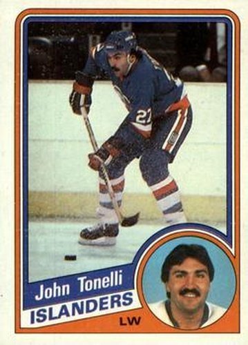 #103 John Tonelli - New York Islanders - 1984-85 Topps Hockey