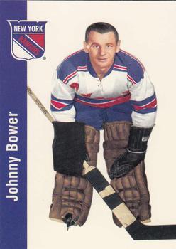 #103 Johnny Bower - New York Rangers - 1994 Parkhurst Missing Link 1956-57 Hockey
