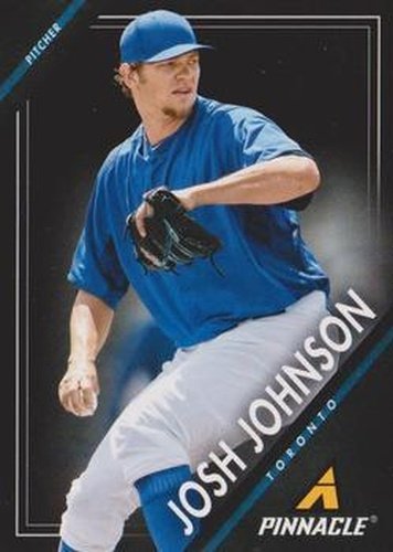 #103 Josh Johnson - Toronto Blue Jays - 2013 Pinnacle Baseball