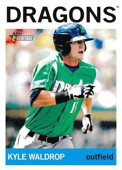 #103 Kyle Waldrop - Dayton Dragons - 2013 Topps Heritage Minor League Baseball