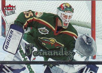 #103 Manny Fernandez - Minnesota Wild - 2005-06 Ultra Hockey