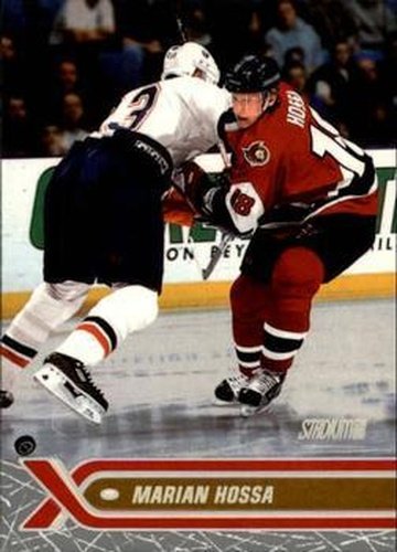 #103 Marian Hossa - Ottawa Senators - 2000-01 Stadium Club Hockey