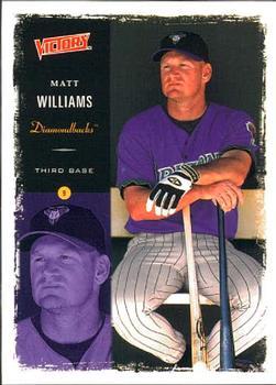 #103 Matt Williams - Arizona Diamondbacks - 2000 Upper Deck Victory Baseball