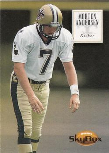 #103 Morten Andersen - New Orleans Saints - 1994 SkyBox Premium Football