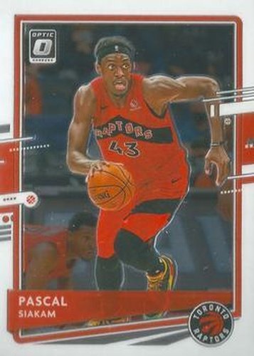 #103 Pascal Siakam - Toronto Raptors - 2020-21 Donruss Optic Basketball