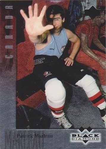 #103 Patrick Marleau - Canada - 1996-97 Upper Deck Black Diamond Hockey