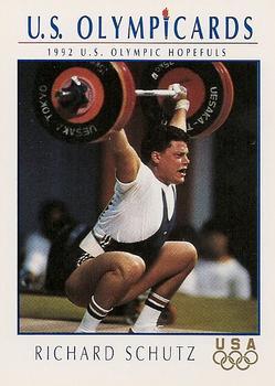 #103 Richard Schutz - USA - 1992 Impel U.S. Olympic Hopefuls
