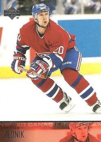 #103 Richard Zednik - Montreal Canadiens - 2003-04 Upper Deck Hockey