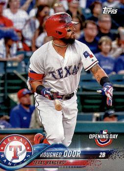 #103 Rougned Odor - Texas Rangers - 2018 Topps Opening Day Baseball