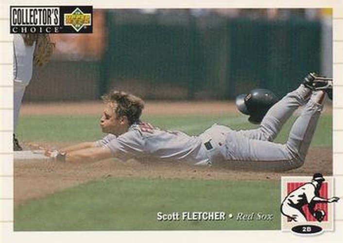 #103 Scott Fletcher - Boston Red Sox - 1994 Collector's Choice Baseball