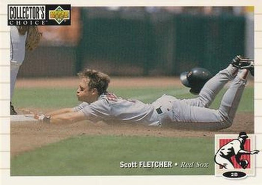#103 Scott Fletcher - Boston Red Sox - 1994 Collector's Choice Baseball