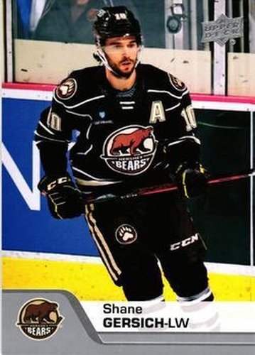 #103 Shane Gersich - Hershey Bears - 2020-21 Upper Deck AHL Hockey