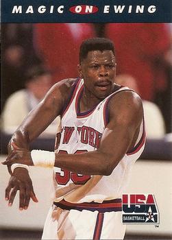 #103 Magic on Ewing - USA - 1992 SkyBox USA Basketball