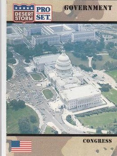 #103 U.S. Congress - 1991 Pro Set Desert Storm