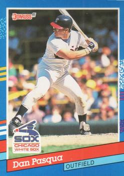 #103 Dan Pasqua - Chicago White Sox - 1991 Donruss Baseball