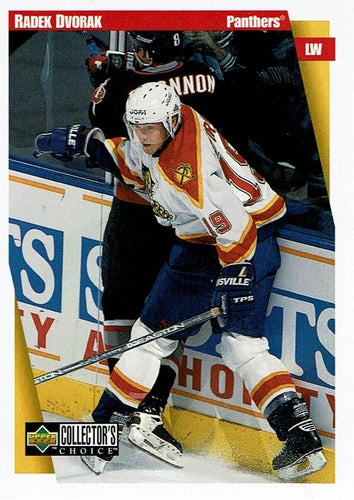 #103 Radek Dvorak - Florida Panthers - 1997-98 Collector's Choice Hockey