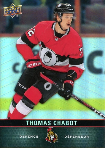 #103 Thomas Chabot - Ottawa Senators - 2019-20 Upper Deck Tim Hortons Hockey