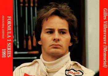 #103 Gilles Villeneuve - Ferrari - 1991 Carms Formula 1 Racing