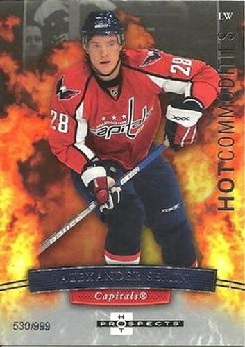 #103 Alexander Semin - Washington Capitals - 2007-08 Fleer Hot Prospects Hockey