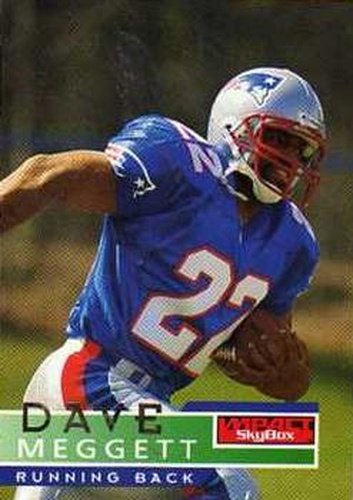 #103 Dave Meggett - New England Patriots - 1995 SkyBox Impact Football