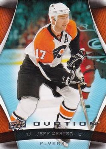 #103 Jeff Carter - Philadelphia Flyers - 2009-10 Upper Deck Ovation Hockey