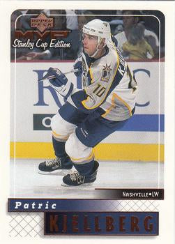 #103 Patric Kjellberg - Nashville Predators - 1999-00 Upper Deck MVP Stanley Cup Edition Hockey