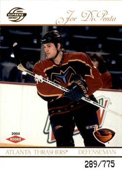 #103 Joe DiPenta - Atlanta Thrashers - 2003-04 Pacific Supreme Hockey