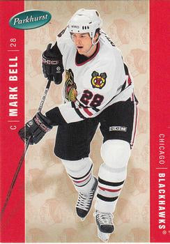 #103 Mark Bell - Chicago Blackhawks - 2005-06 Parkhurst Hockey